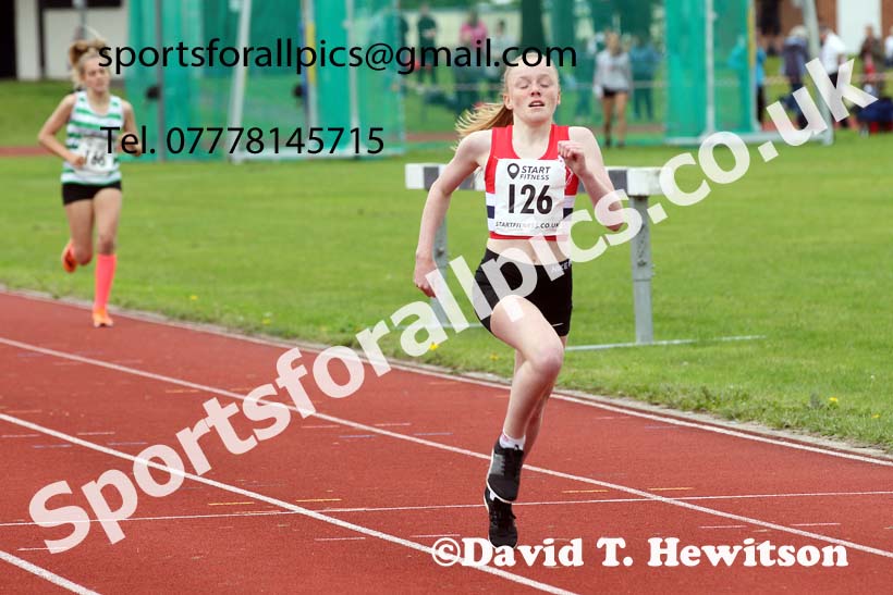 800 metres 03, NECAA Open Meeting, Morpeth, Sunday, March 23rd. David T. Hewitson/Sports for All Pics
